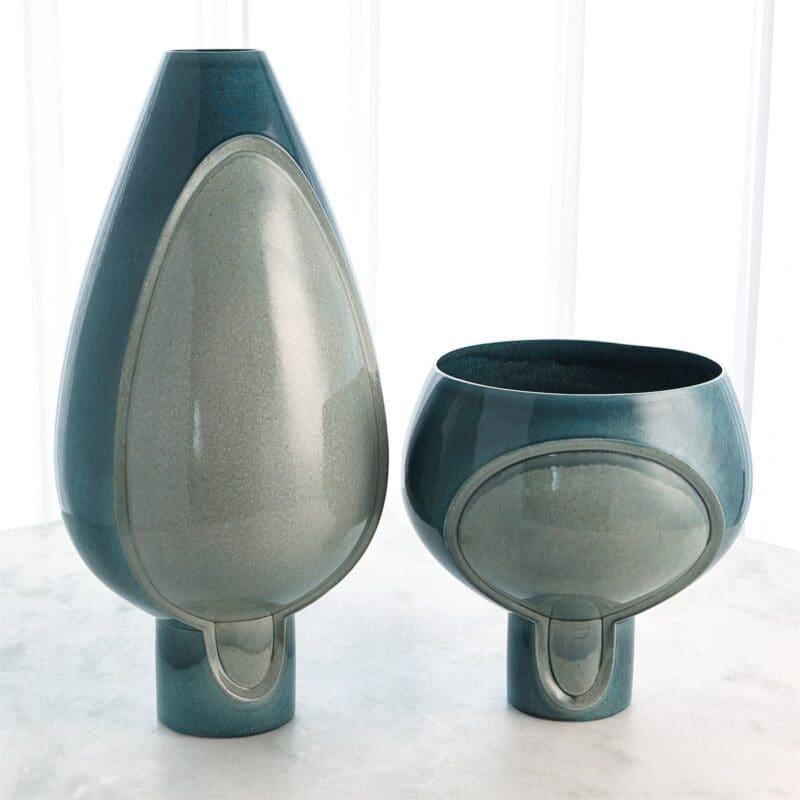 Two Tone Pod Vase - Avenue Design Montreal