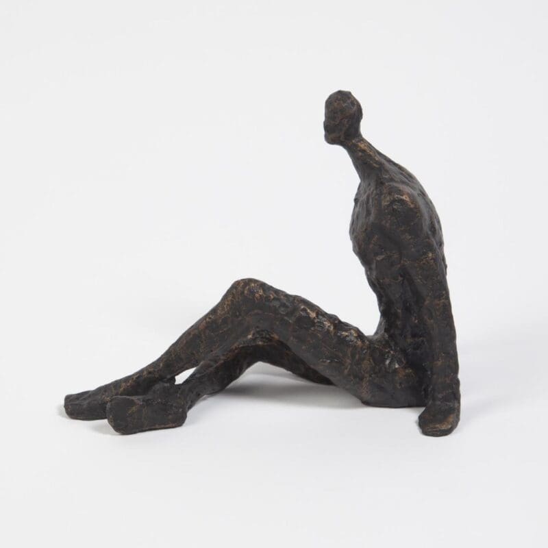 Sitting with Legs Crossed Sculpture - Avenue Design MOntreal