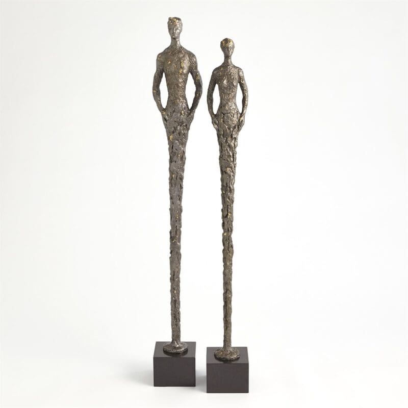 STRETCH MAN AND WOMAN SCULPTURE - Avenue Design Montreal