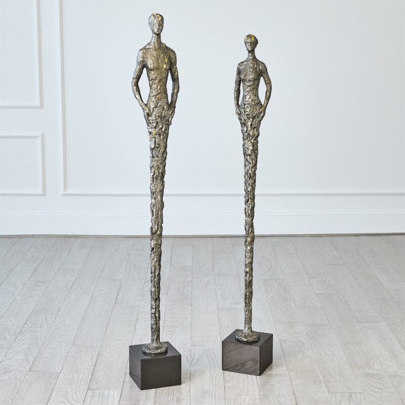 STRETCH MAN AND WOMAN SCULPTURE - Avenue Design Montreal