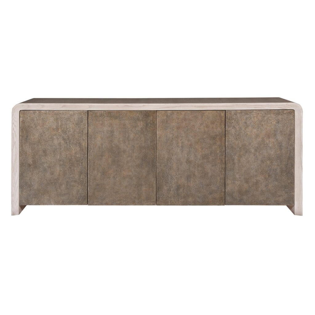 Buffet Form avec portes en métal - Avenue design Montreal