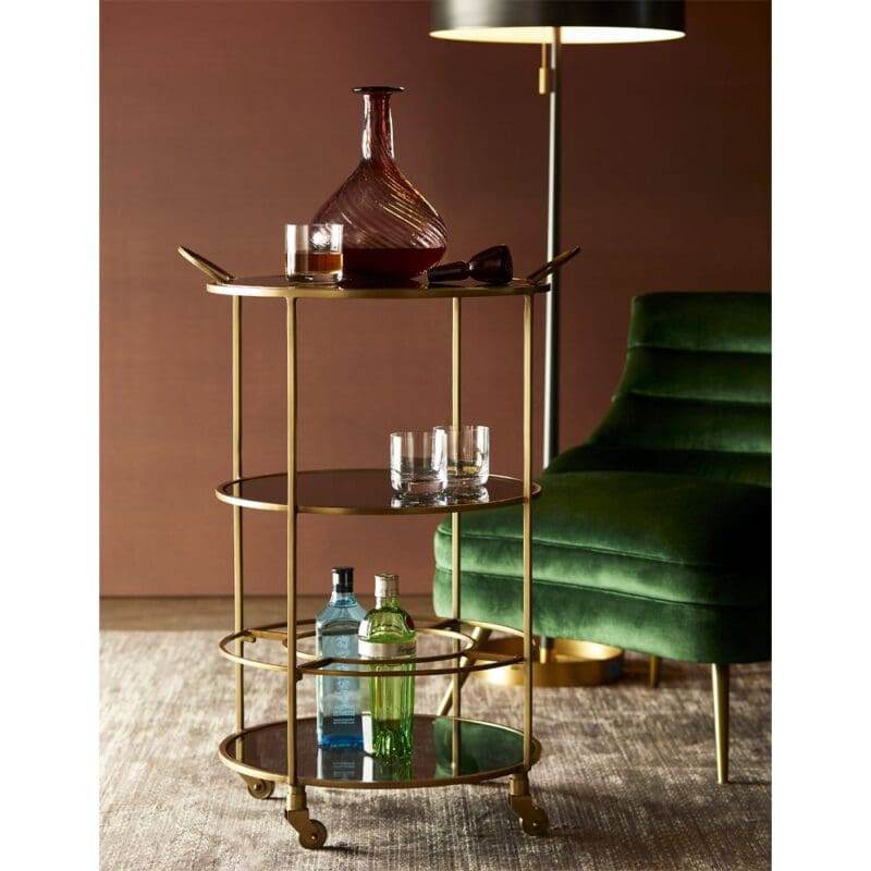 Crestwood Bar Cart - Avenue Design Montreal