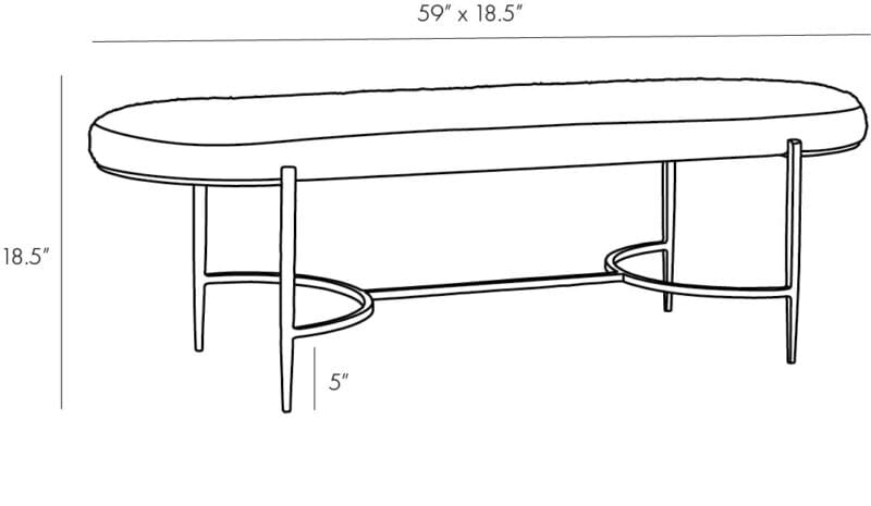 Hanson Bench - Avenue Design Montreal