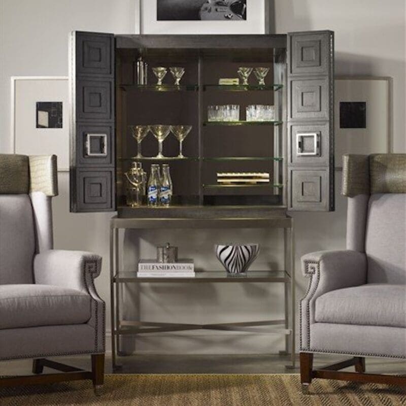 Knickerboker Bar Cabinet - Avenue Design high end furniture in Montreal