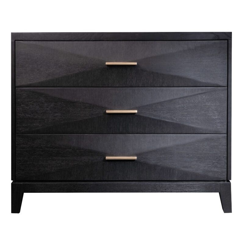 Forrest Three Drawer Nightstand - Avenue Design Montreal