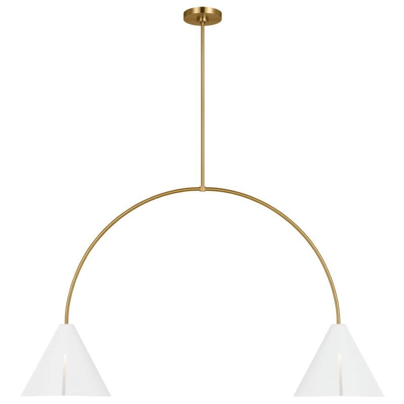 Cambre Large Linear Chandelier - Avenue Design high end lighting in Montreal