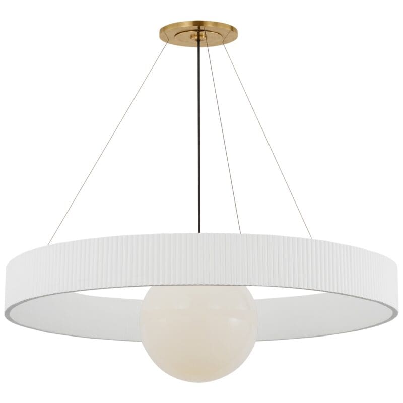Arena Ring and Globe Chandelier - Avenue Design high end lighting in Montreal