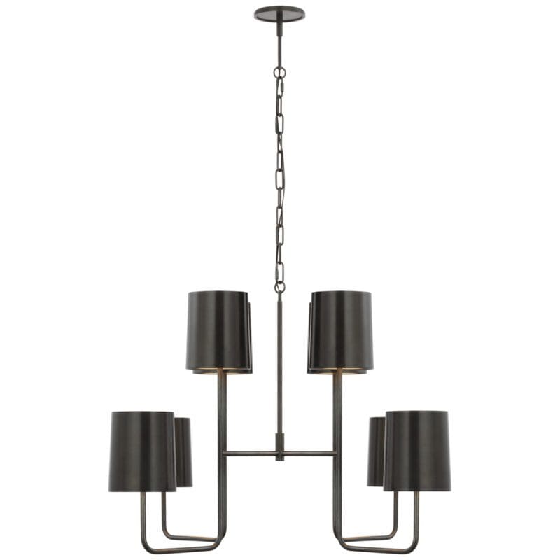 Go Lightly Extra Large Two Tier Chandelier - Avenue Design high end lighting in Montreal