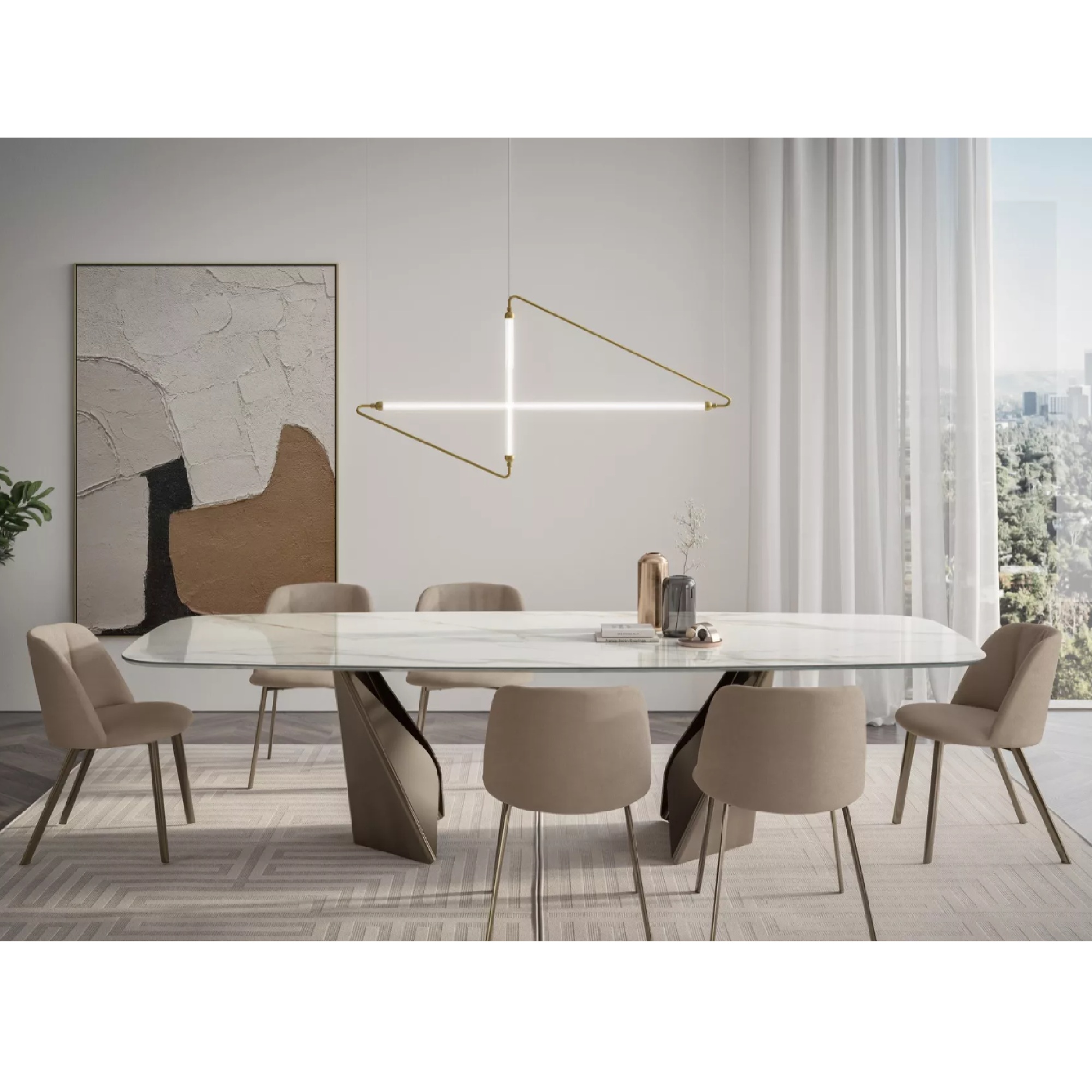 Table à diner Kaleido – Image 3