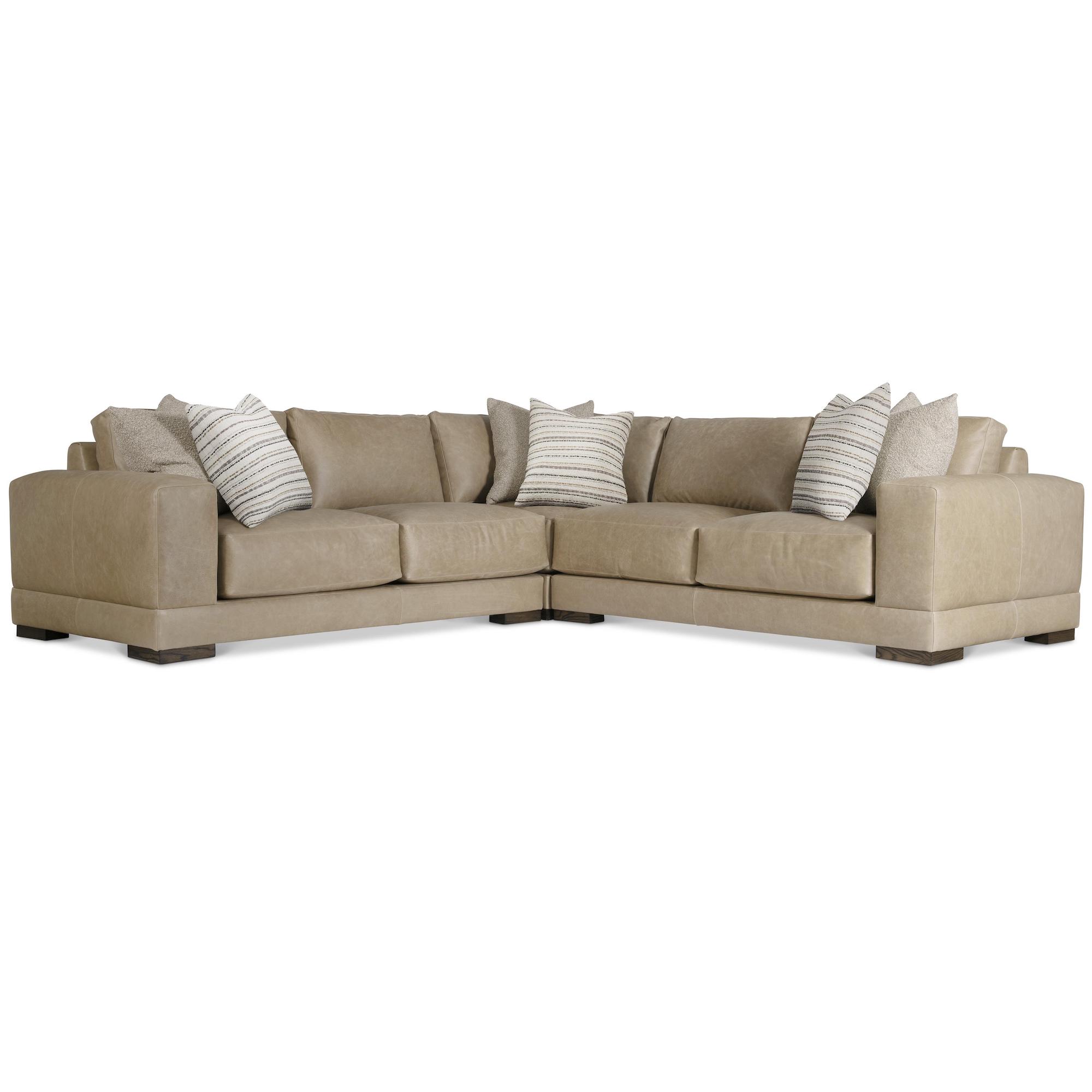 Lars Leather Sectional