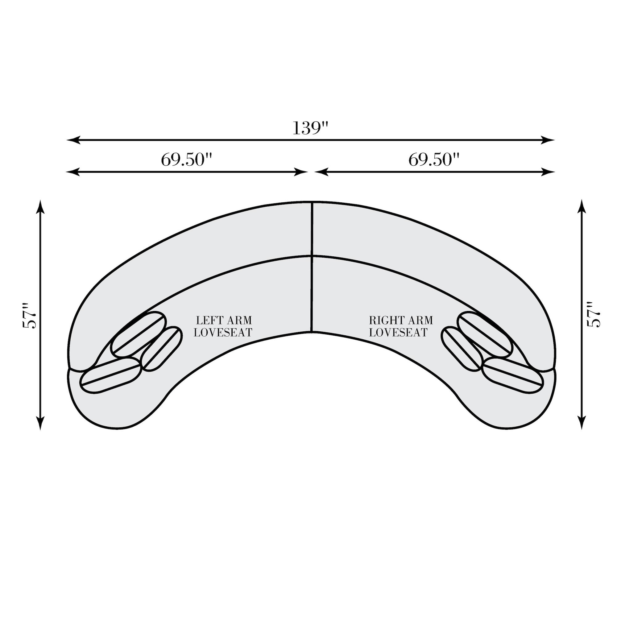 Calder Fabric Sectional - Image 6