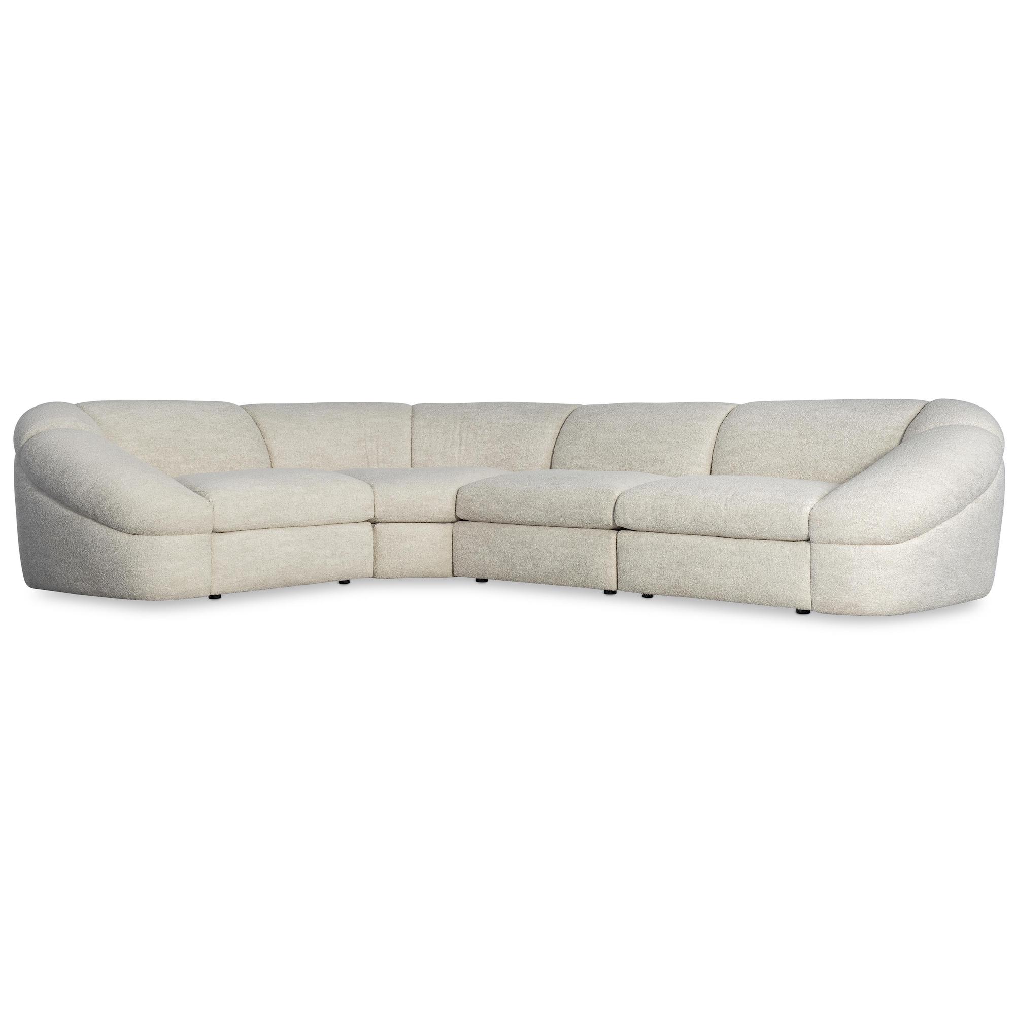 St. Tropez Fabric Sectional - Image 4