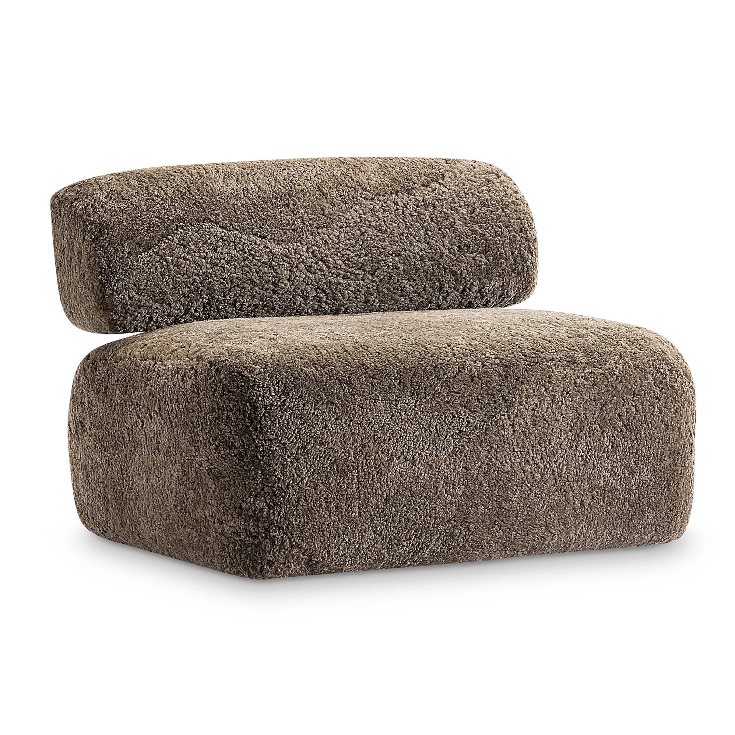 Paley Shearling Swivel Chair - Image 2