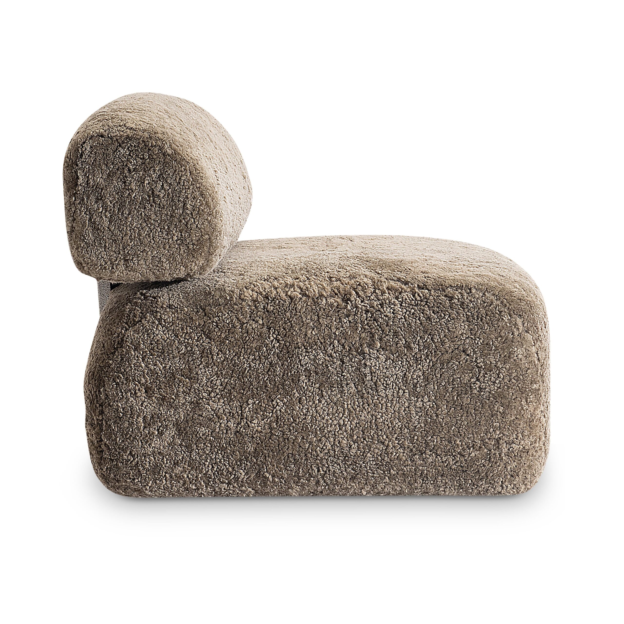Paley Shearling Swivel Chair - Image 3