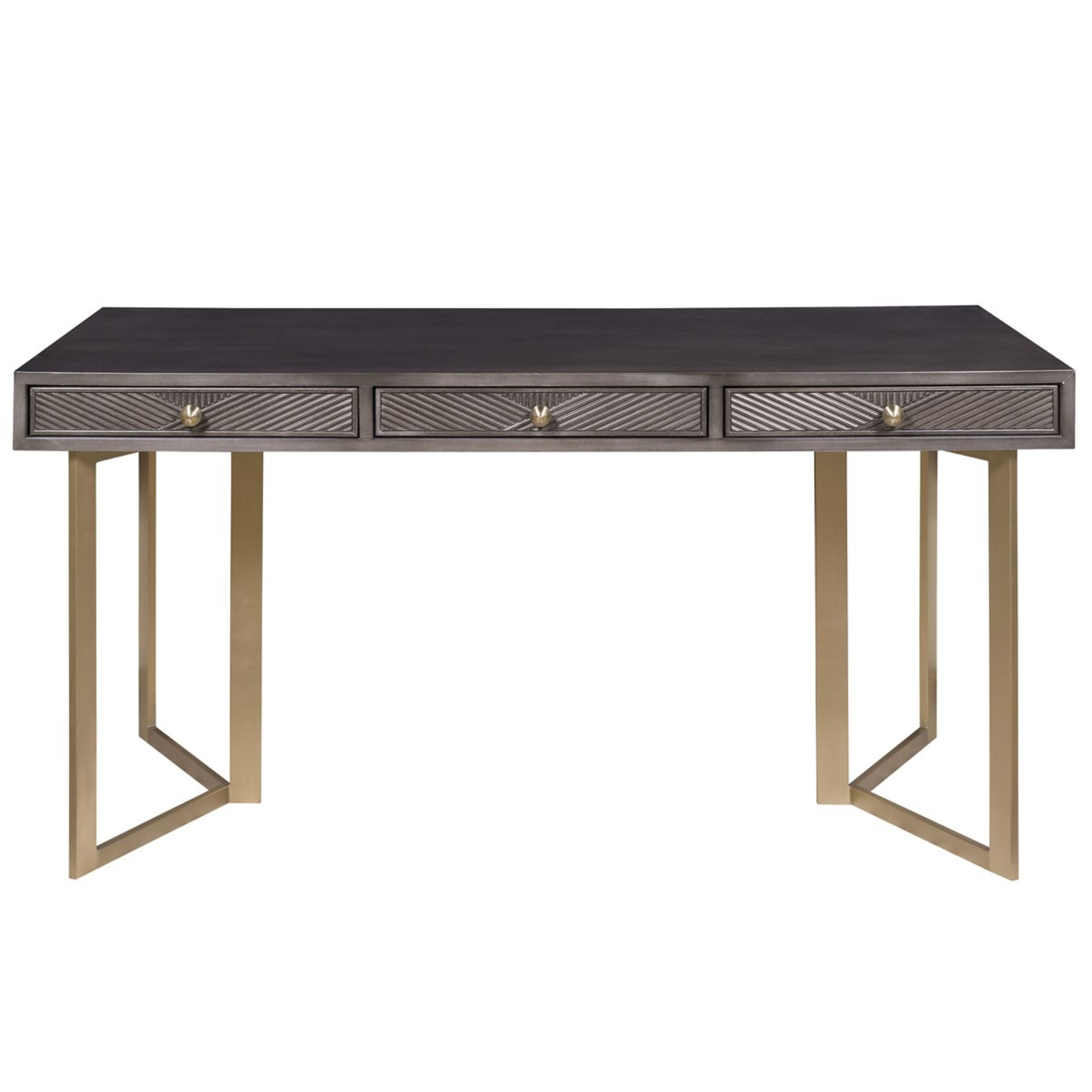 Berkley Desk with Metal V Base - Image 5