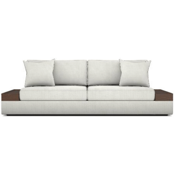 Embrace Wood Tray Arm Sofa