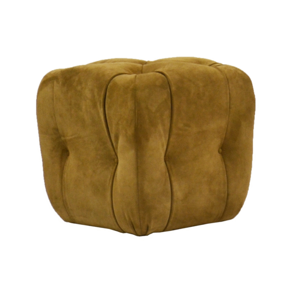 Glen Haven Ottoman carré en cuir
