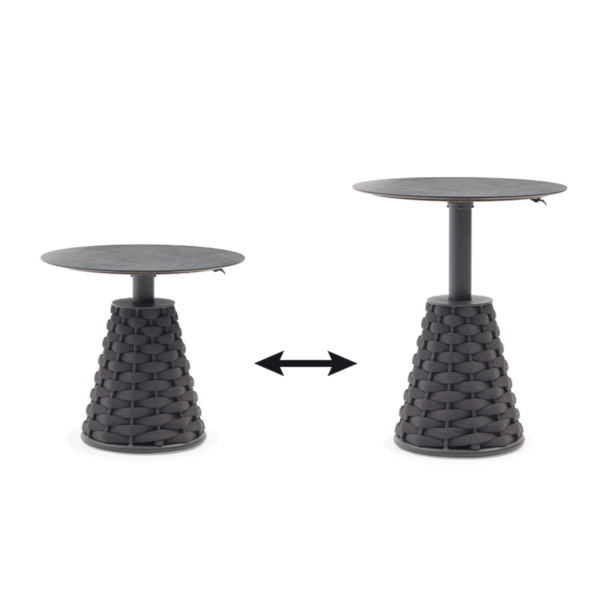 Hug Round Adjustable Height Table