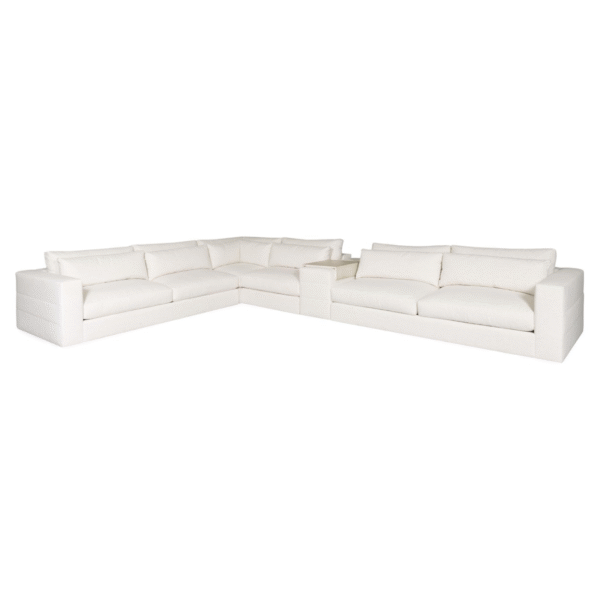 Leone Stocked (Nomad Snow) Sectional