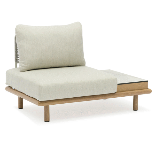 Play Armless Chair with Side Table