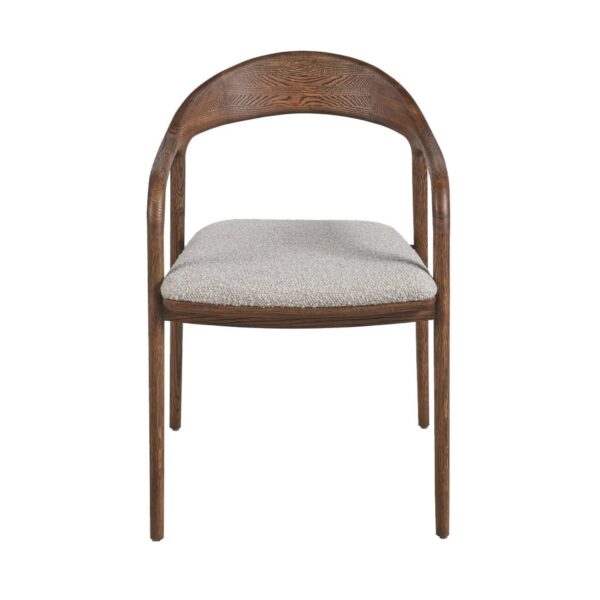 Echo Dining Arm Chair - Medium Brown