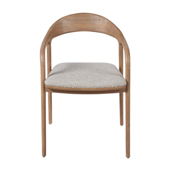 Chaise à accoudoir Echo Dining - Naturel