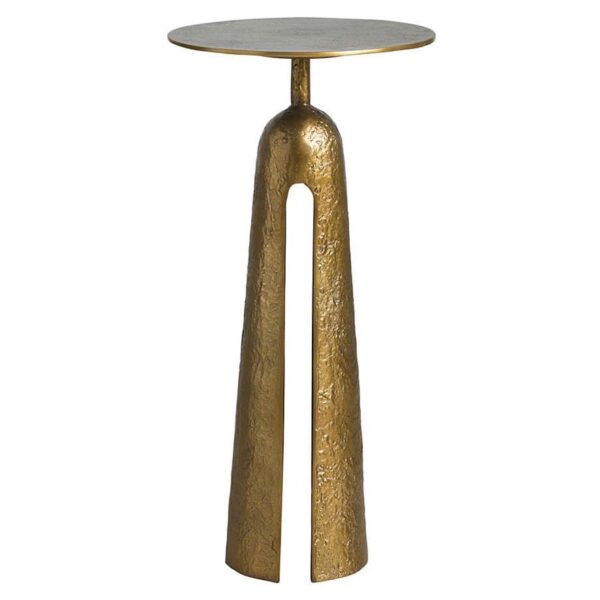 Table à Martini en métal - Or