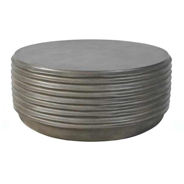 Dwell Table cocktail charbon de bois