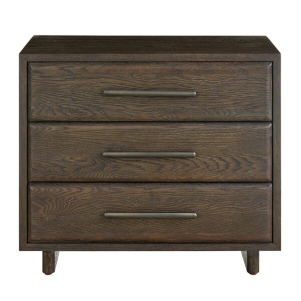 Table de nuit à trois tiroirs Sable