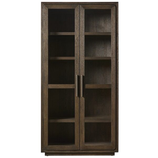 Armoire d'exposition en zibeline