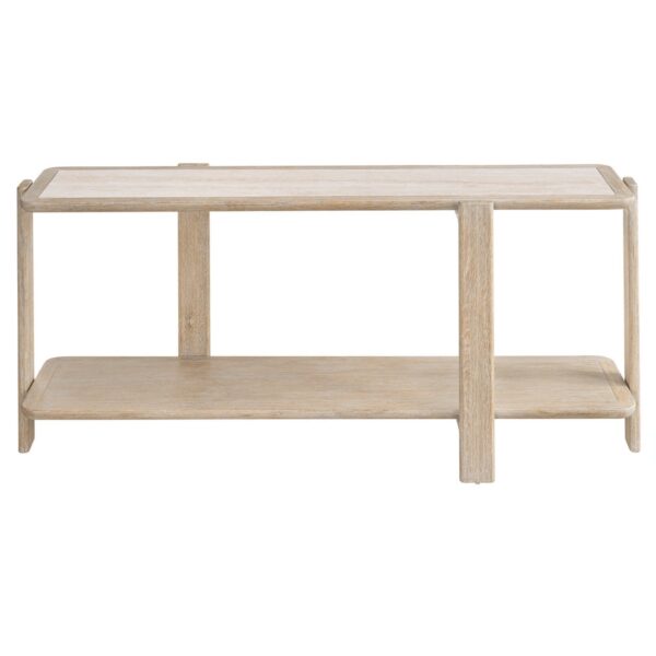 Table console en pierre et désert