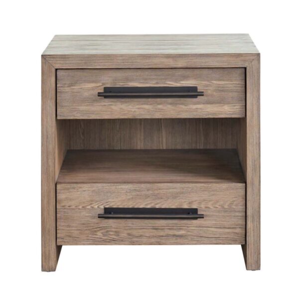 Boulder Table de nuit à deux tiroirs