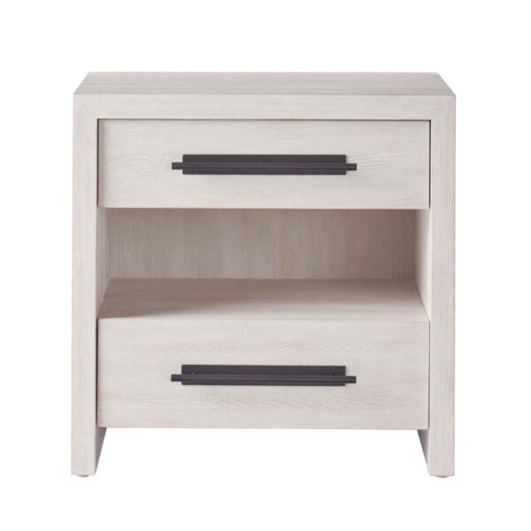 Table de nuit à deux tiroirs River Rock