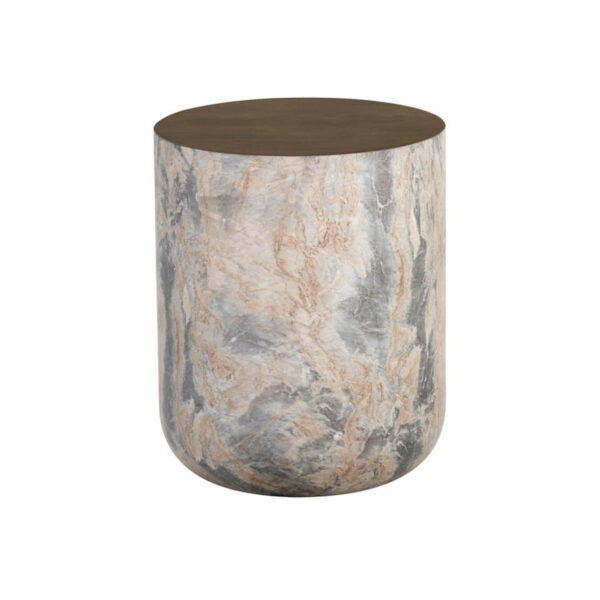 Table d'appoint Diaz - Marble Look