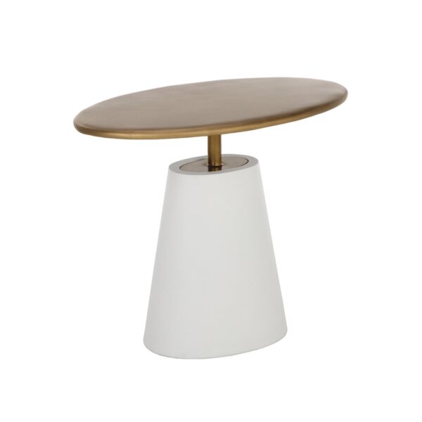 Table d'appoint Kadin - Blanc