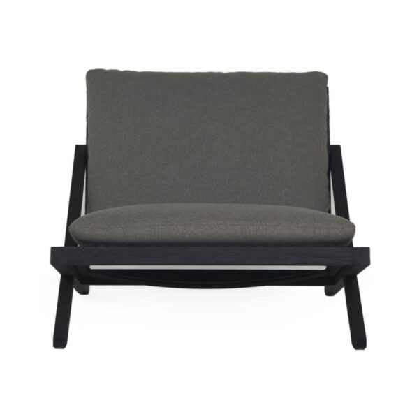 Bari Lounge Chair - Charcoal