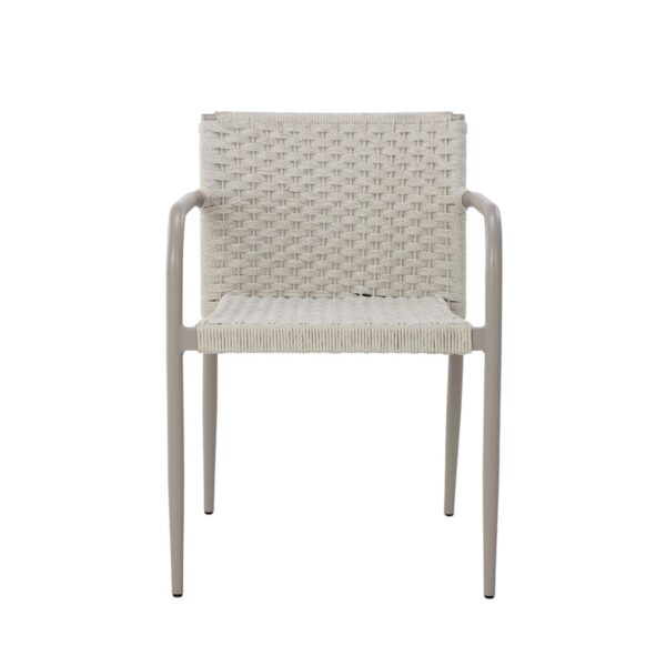 Fauteuil de salle à manger empilable Casella