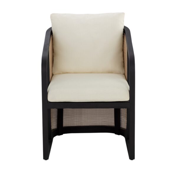 Chaise de salle à manger Palermo - Charcoal