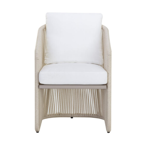 Fauteuil de salle à manger Allariz - Greige
