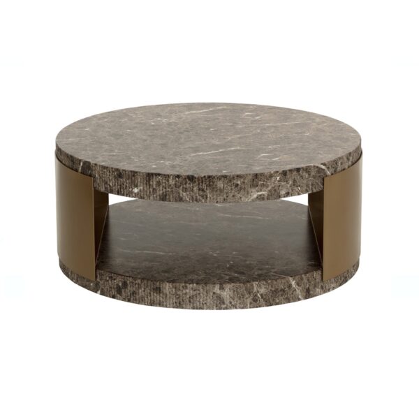 Cavette Coffee Table - Marble Look