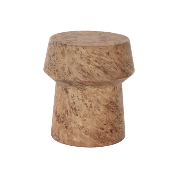 Table d'appoint Brie - Placage de loupe