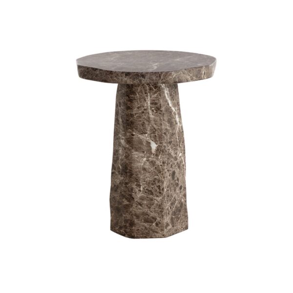 Table d'appoint Baldur - Marble Look