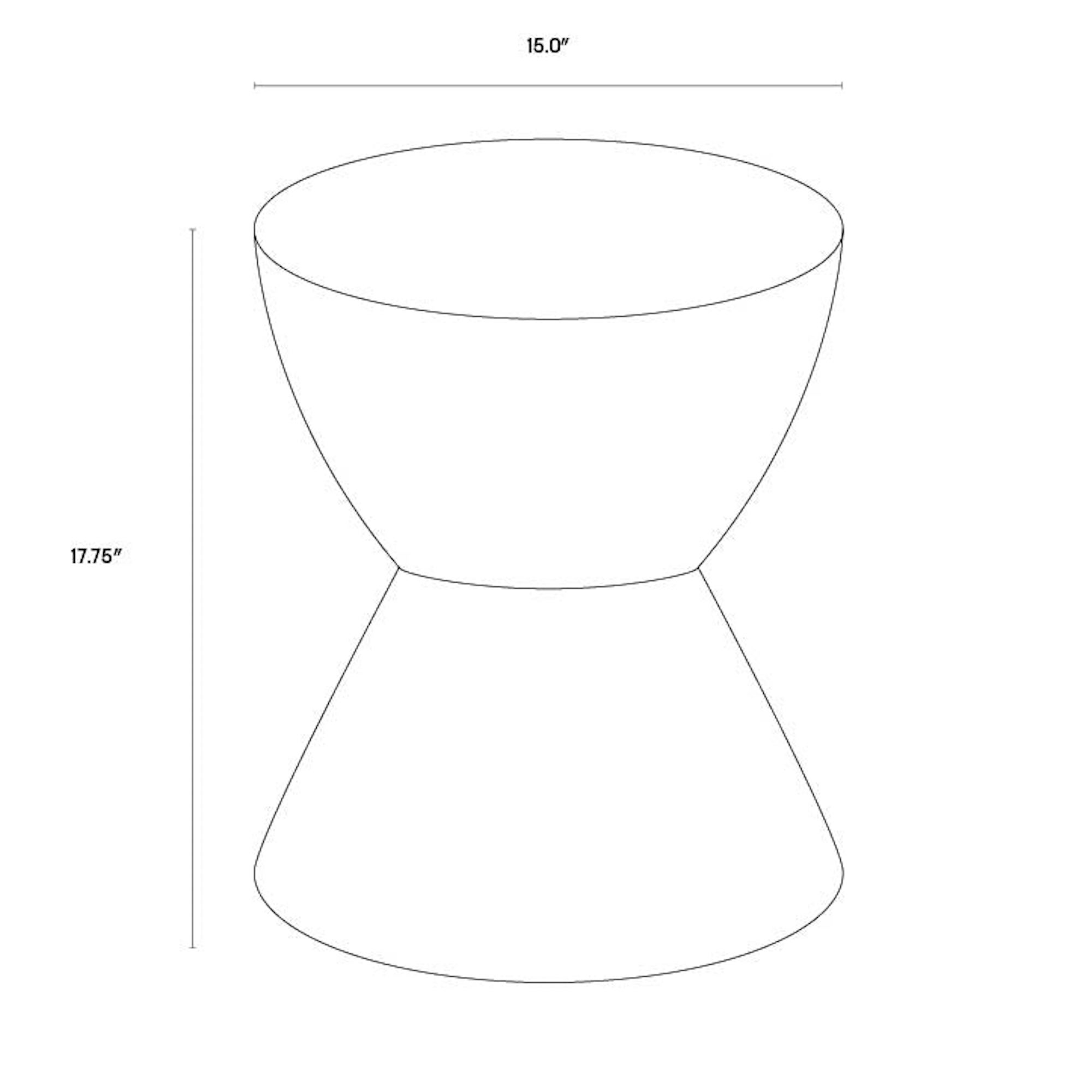 Table d'appoint Logan - Blanc – Image 5