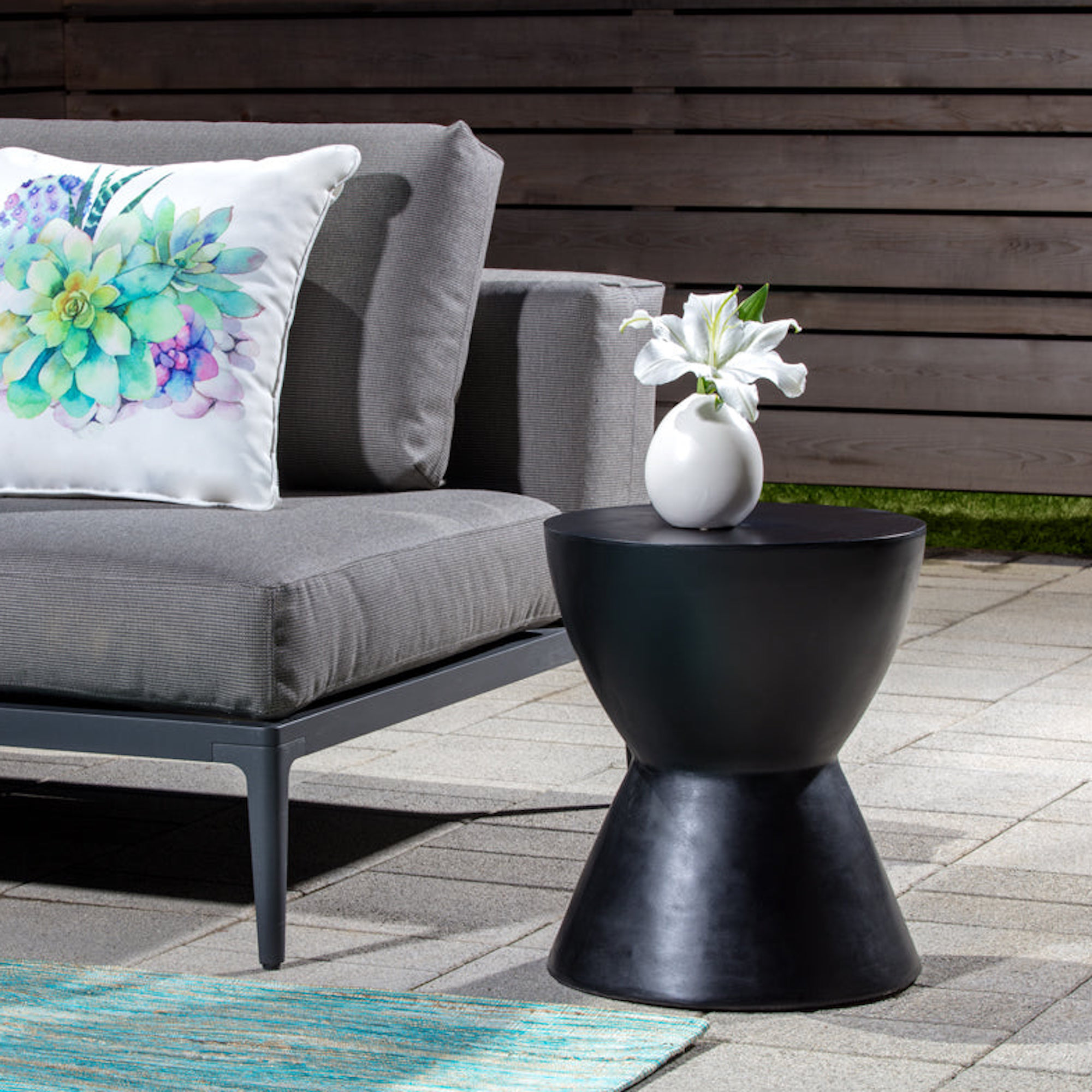 Table d'appoint Logan - Noir – Image 4