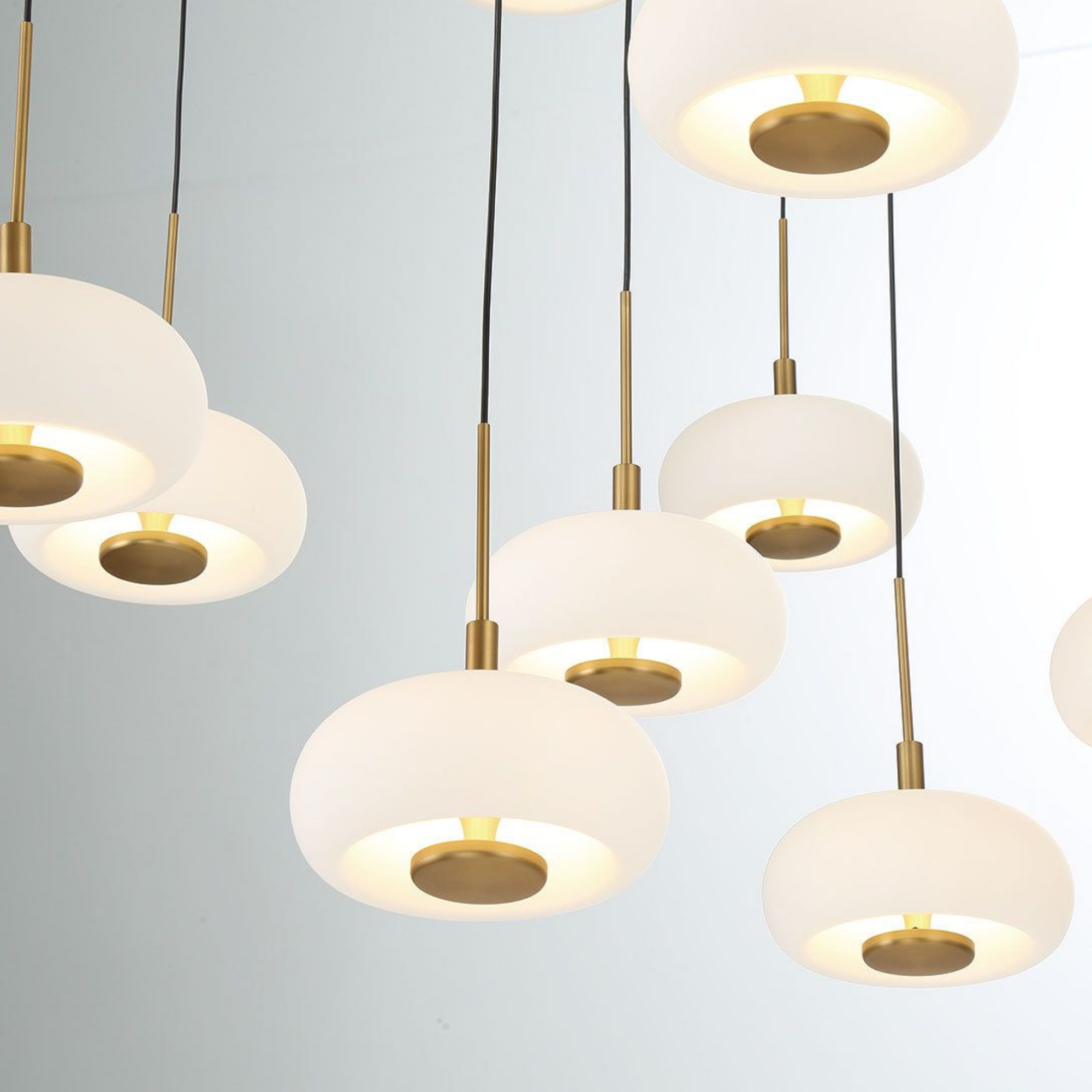 Lustre LED rond Adelfia – Image 6