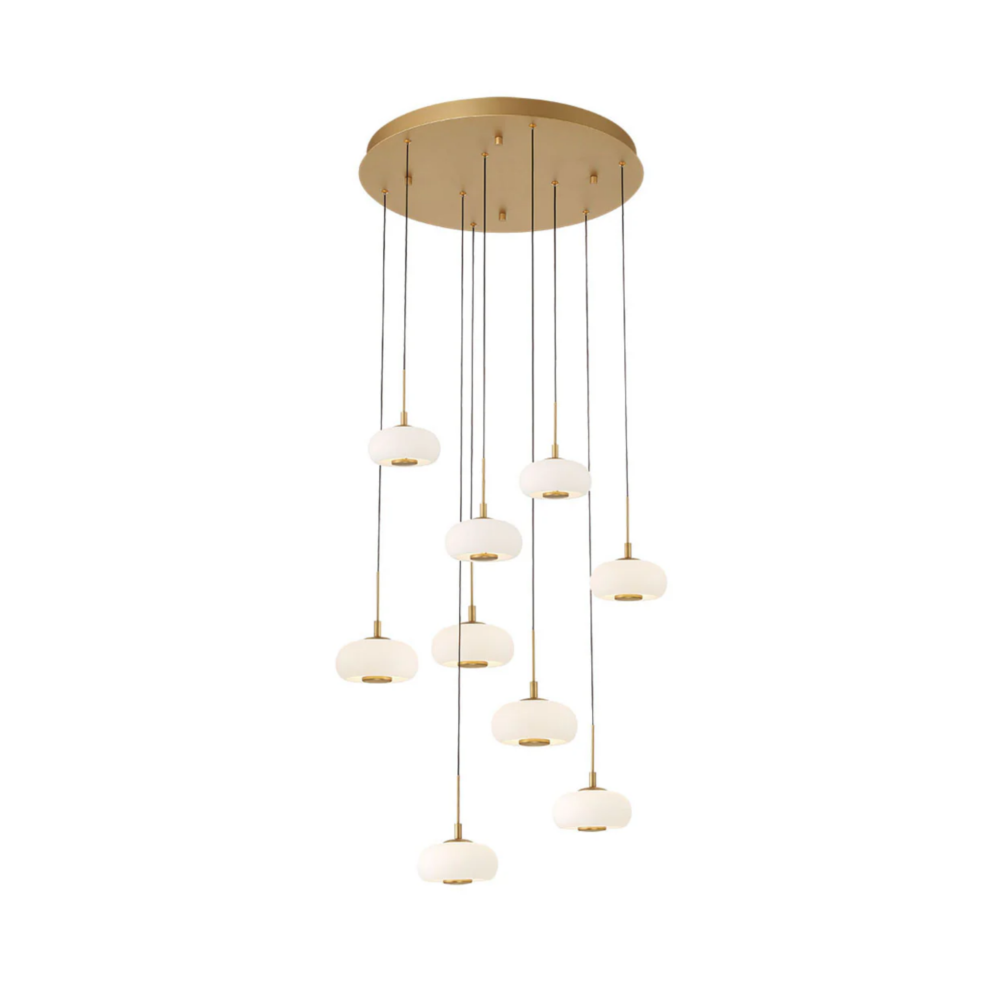 Lustre LED rond Adelfia