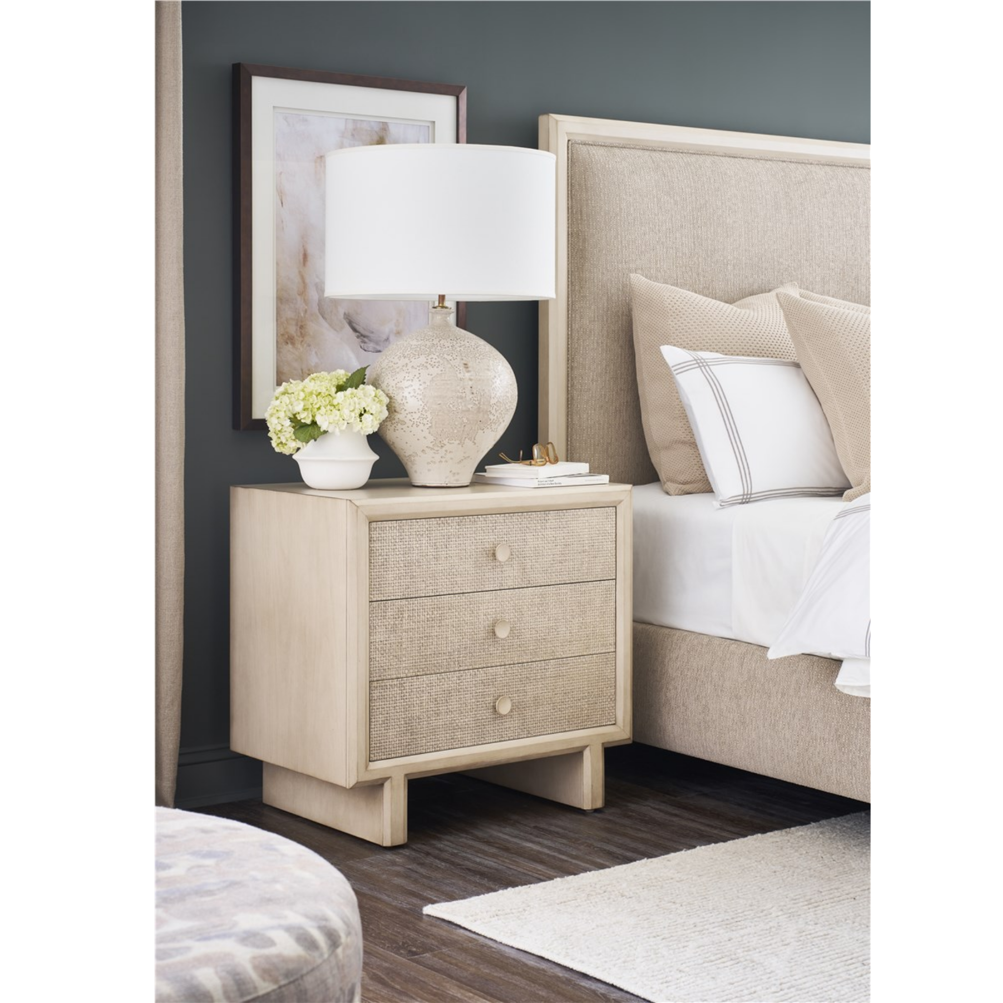 Ashby 3 Drawer Nightstand - Image 3