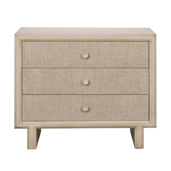 Ashby Large 3 Drawer Nightstand