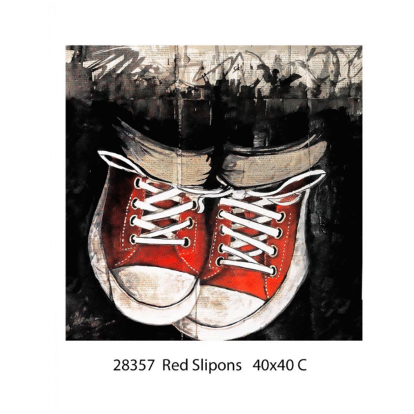 RED SLIPONS