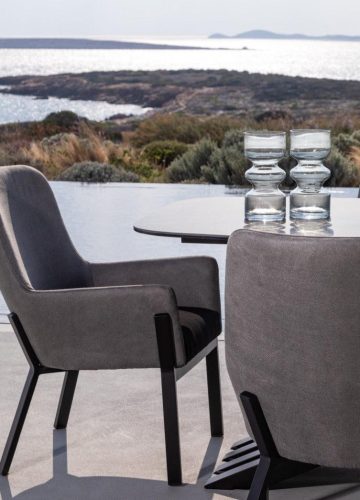 Alan outdoor dining chair - Avenue Design Montreal